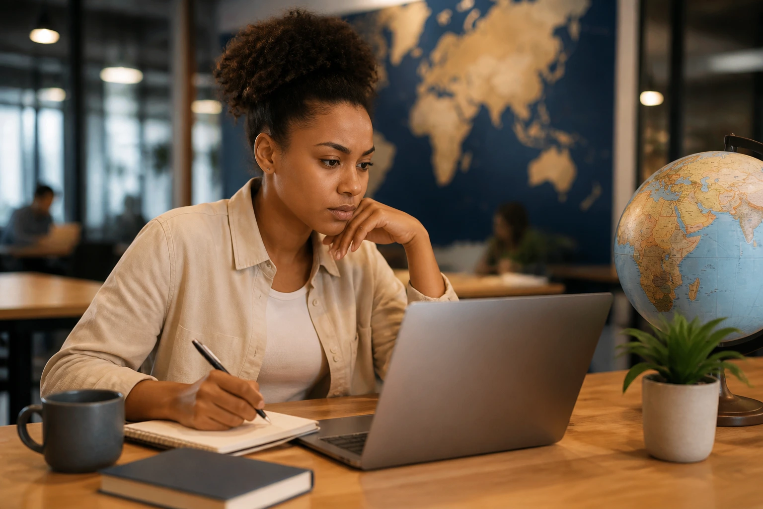 Person exploring alternative UK customer service routes on laptop