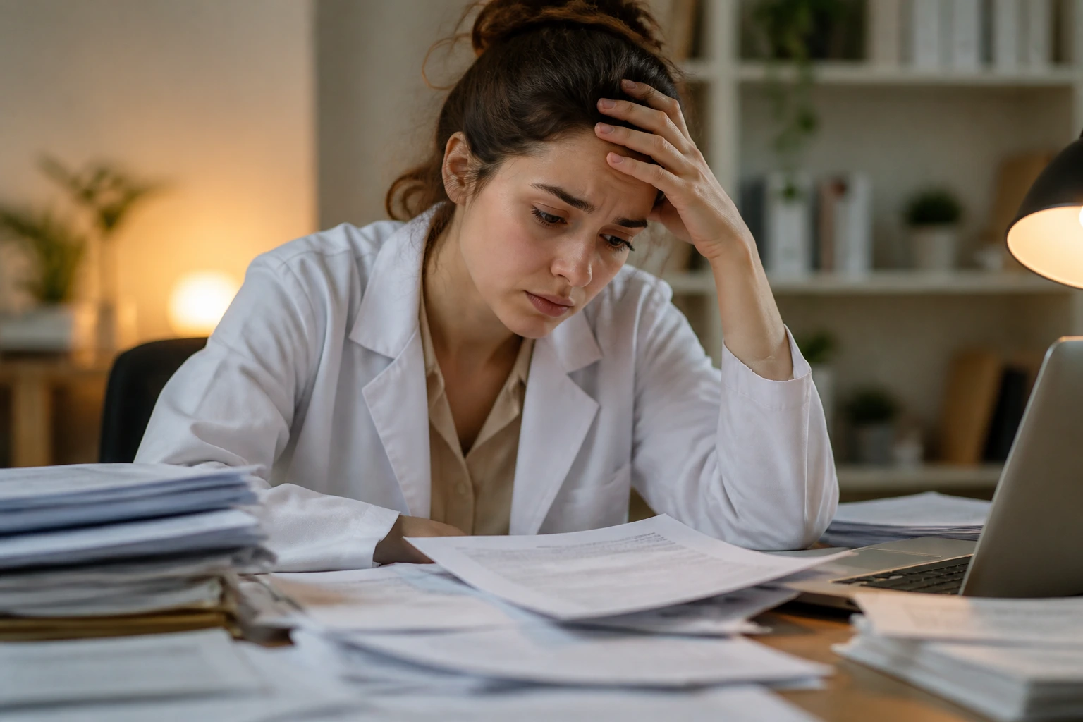 Person looking focused, avoiding common application pitfalls