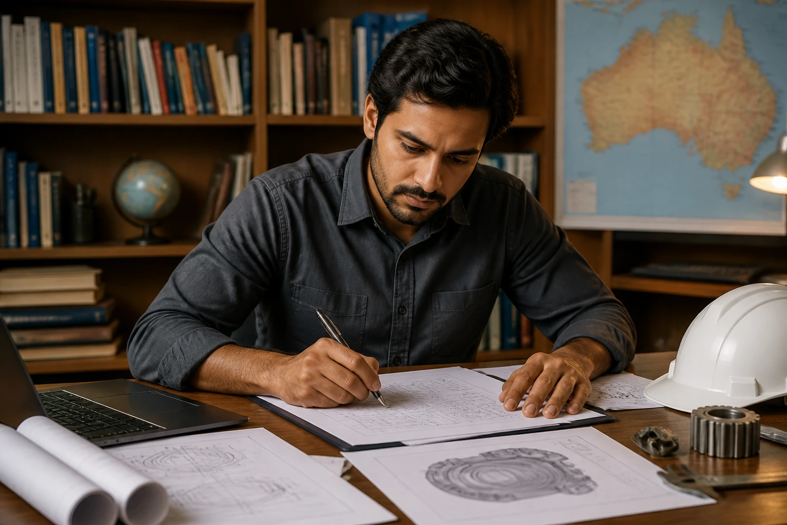 Engineer portrait emphasizing Engineers Australia skills assessment