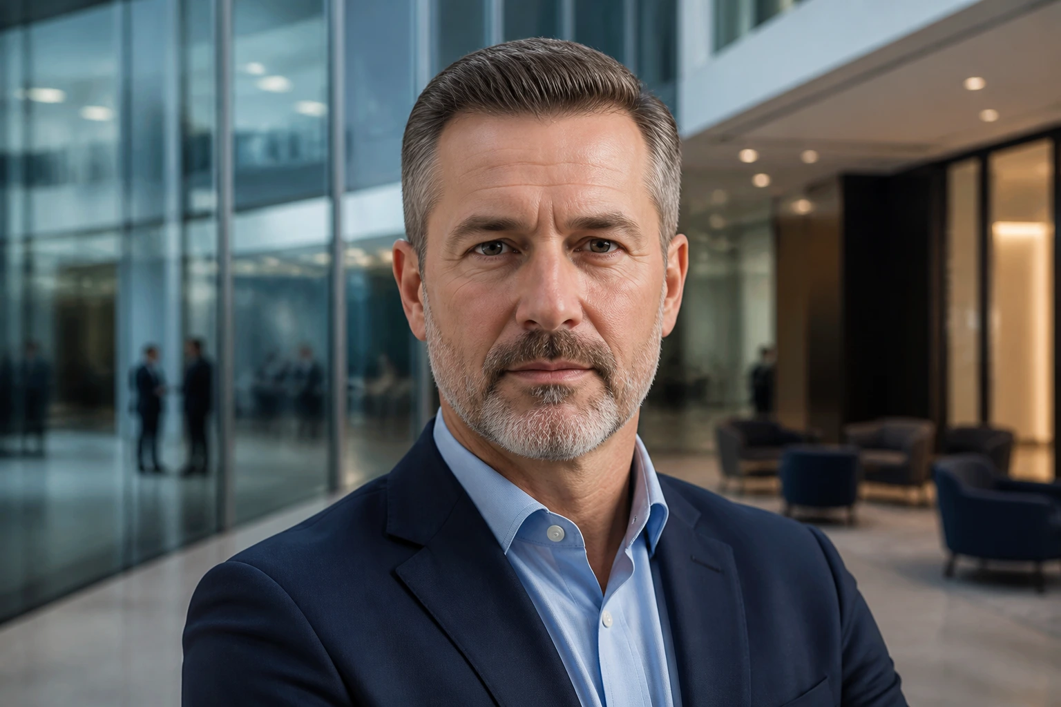 Portrait of a senior recruiter representing large enterprises as the path for sponsorship