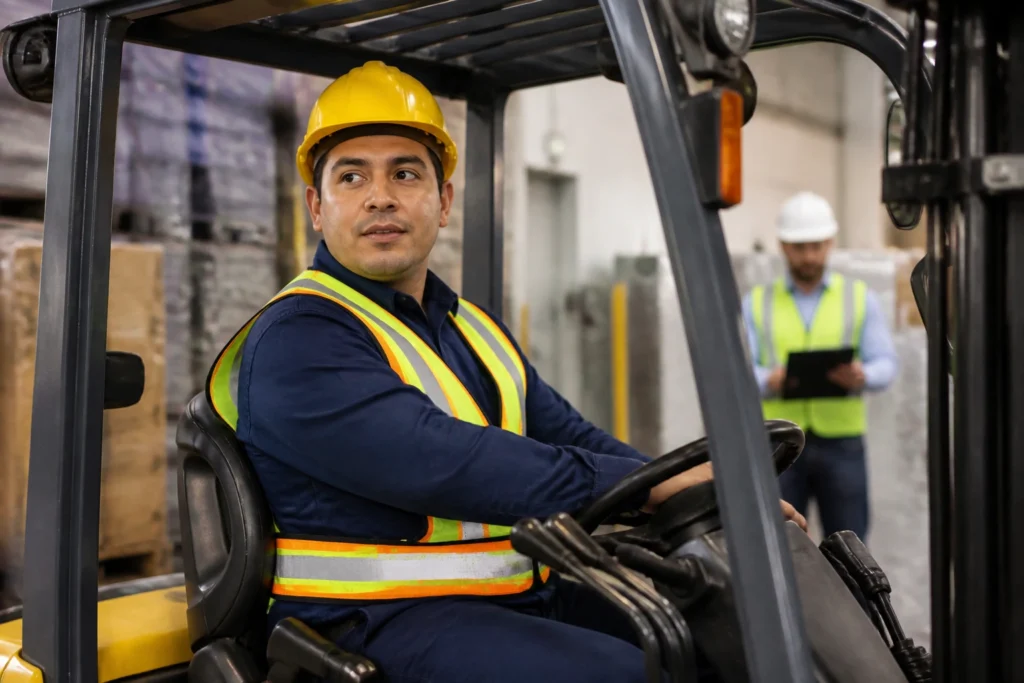 Forklift Operator Jobs in USA with H-2B Visa Sponsorship ($880 Weekly Pay)