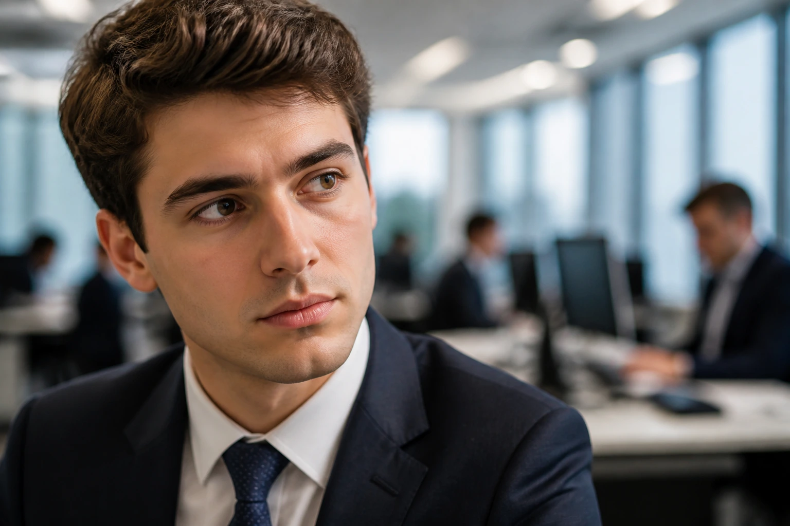 Young professional portrait representing graduates pursuing banking programs