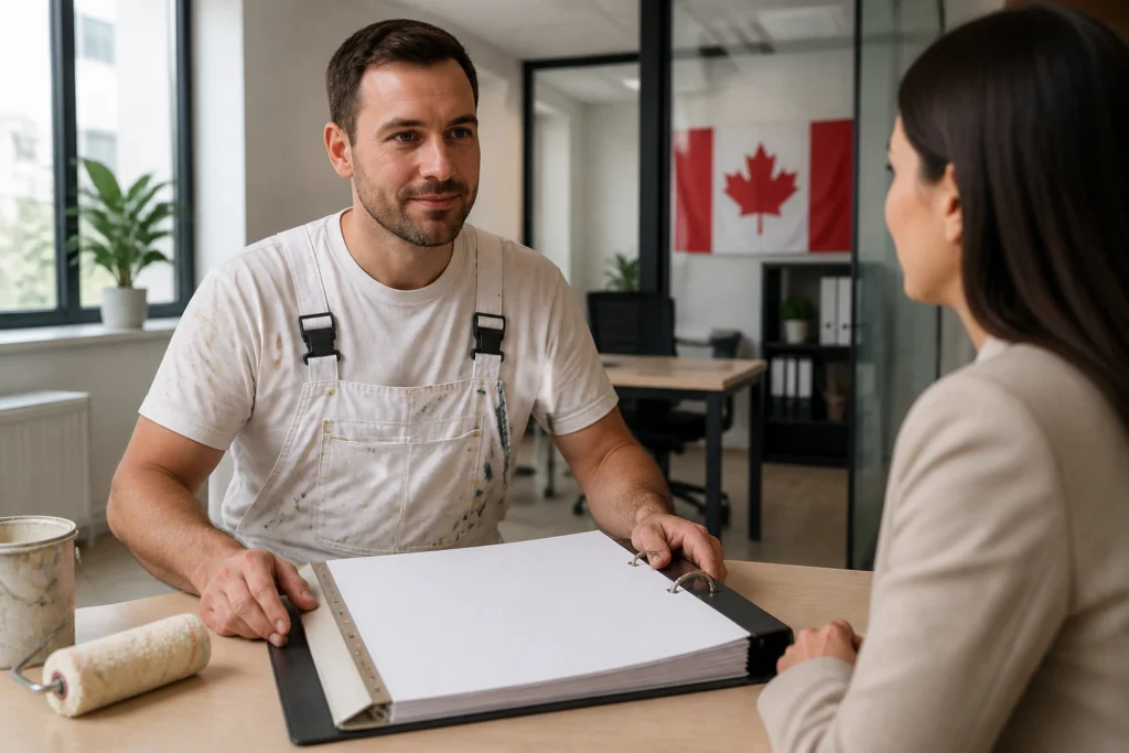House Painter Jobs in Canada with LMIA Visa Sponsorship (CAD $1,080 Weekly Pay)