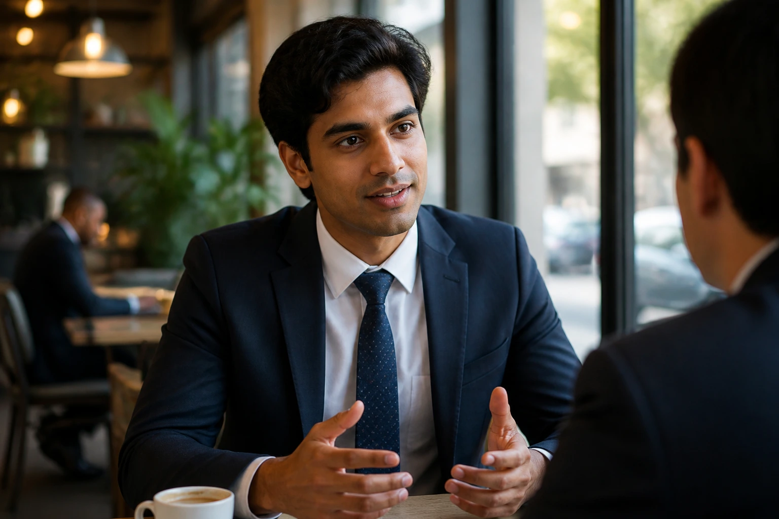Portrait of a graduate networking in person, bypassing online portals