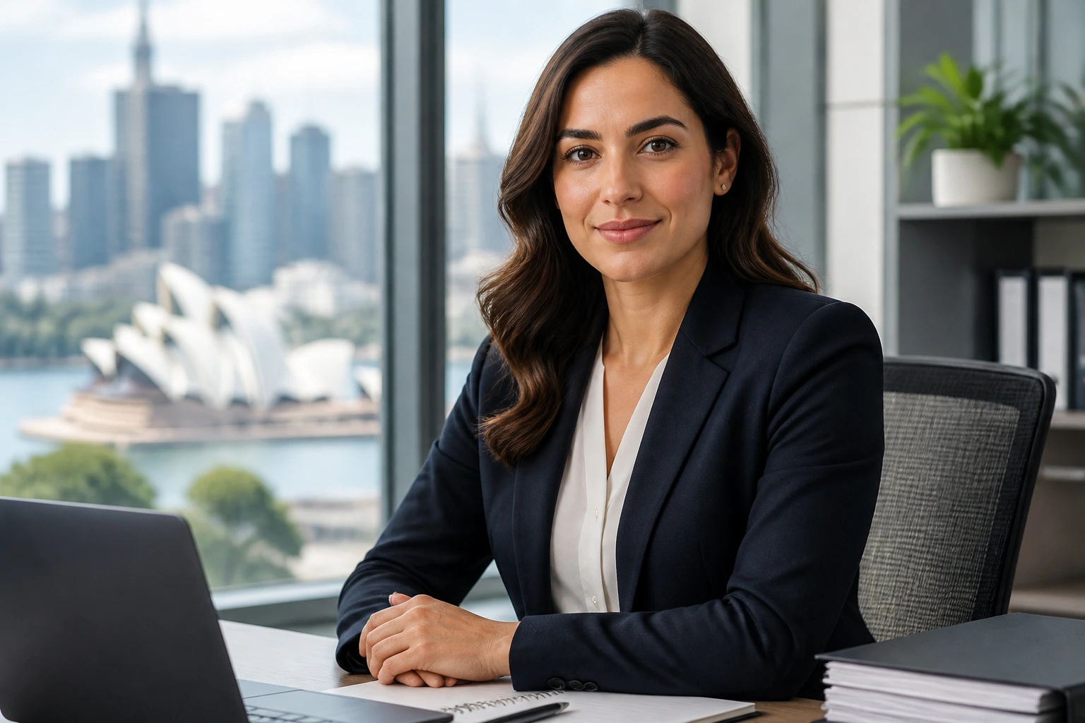 Portrait of a professional considering permanent residency pathways.