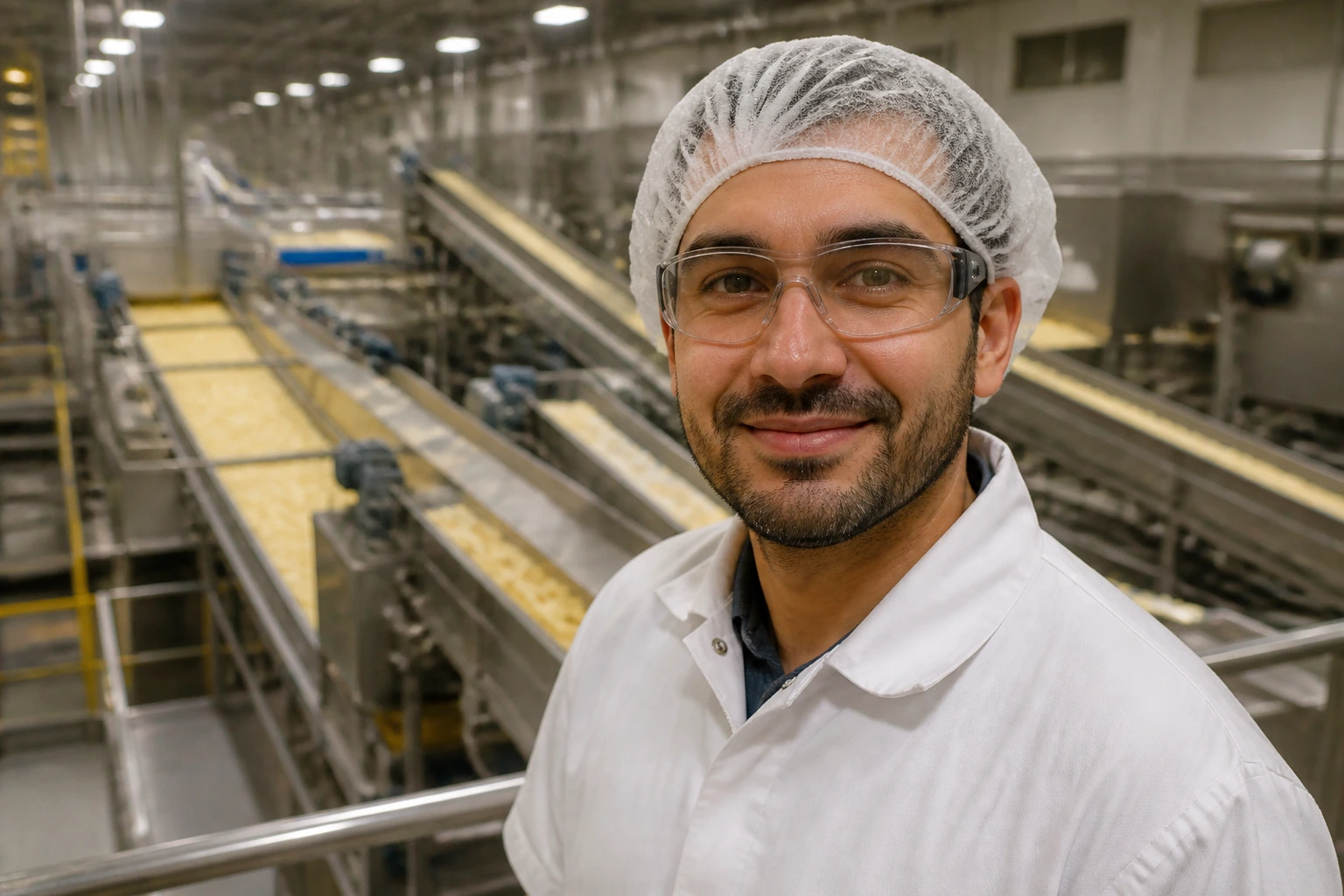 Process engineer at a McCain Foods plant.