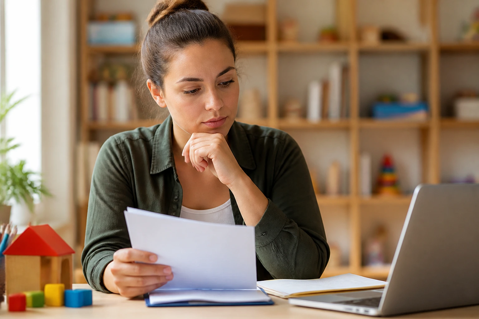 Professional contemplating qualifications for migration in a study setting