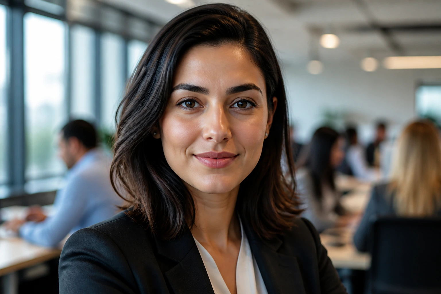 Close-up portrait of a professional in an office symbolizing sponsorship reality