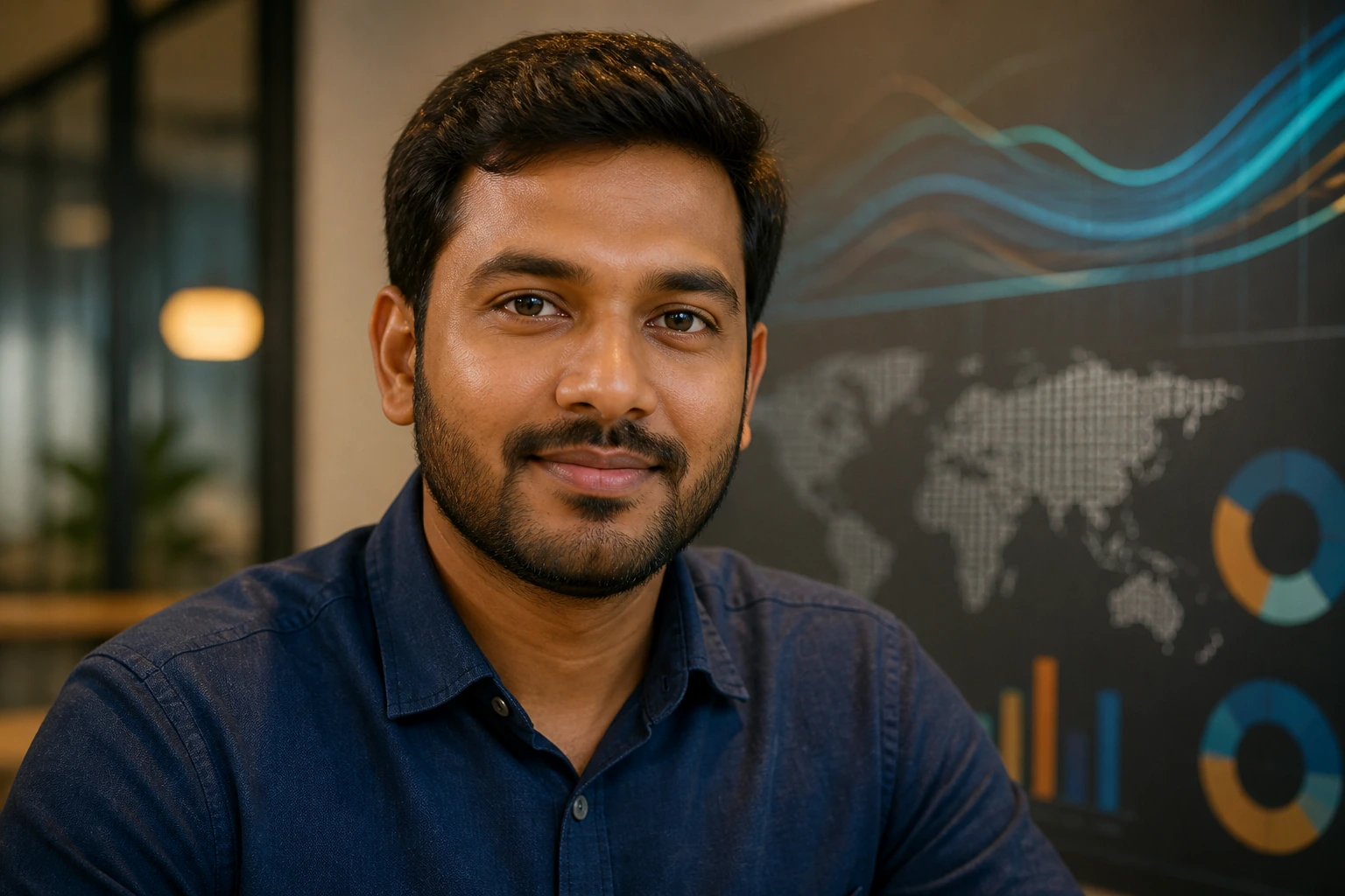 Portrait illustrating common visa paths in ML hiring in a corporate setting