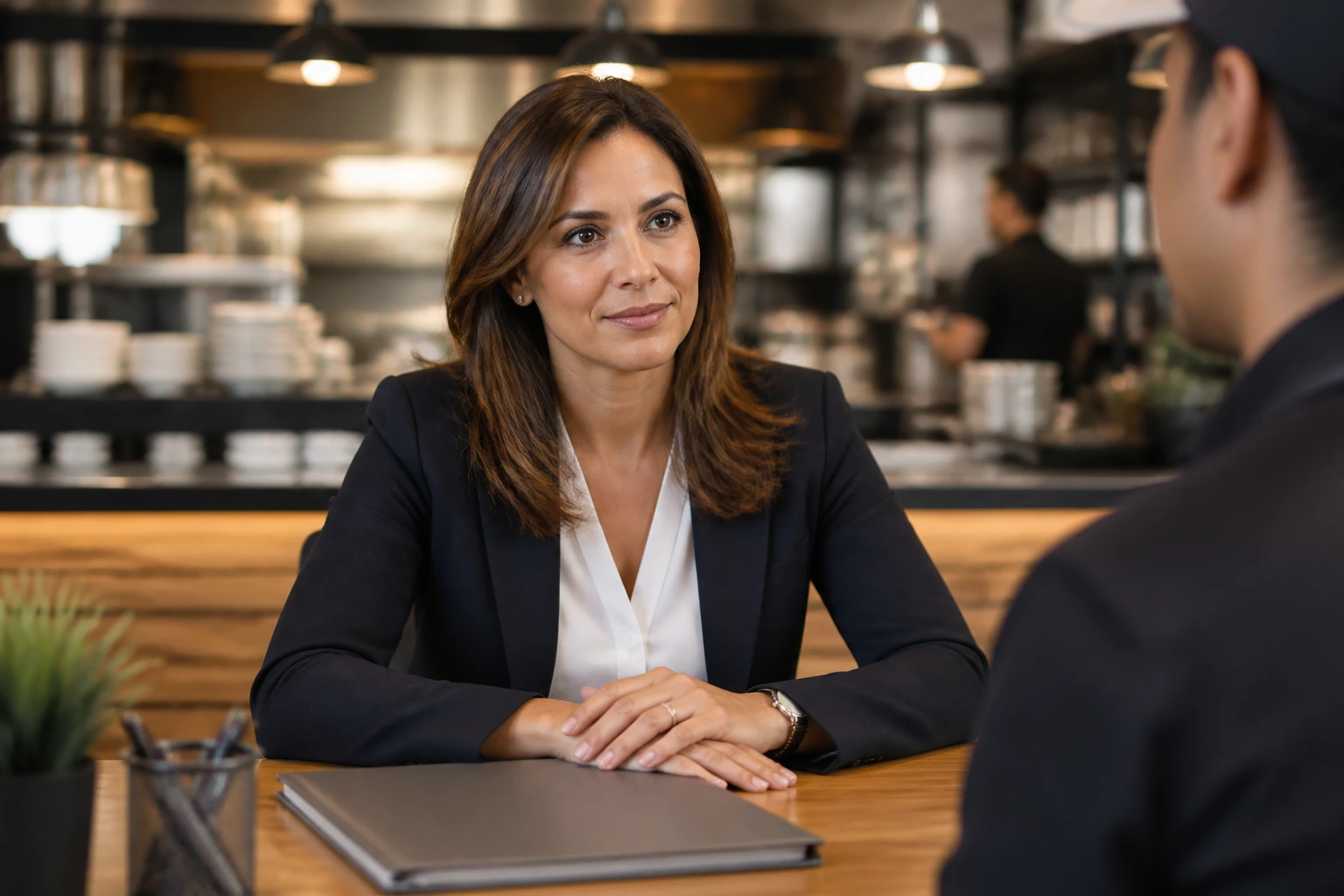 HR manager considering sponsorship pathways in hospitality