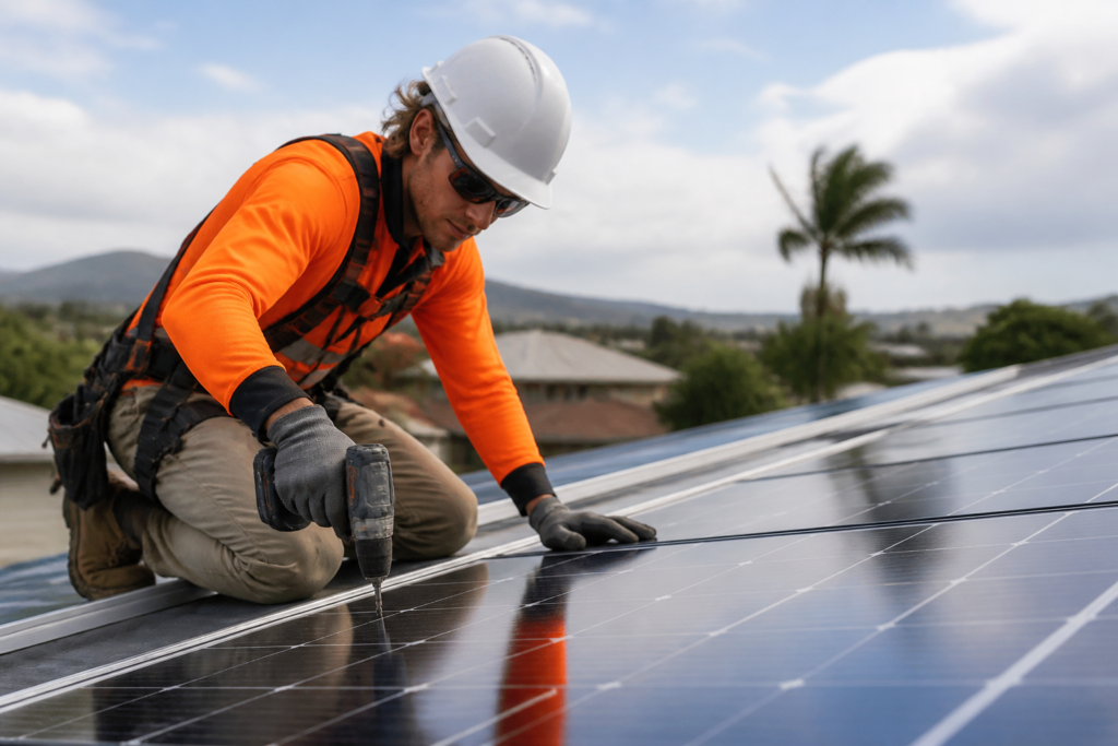 Solar Panel Installer Jobs In Australia With Visa Sponsorship For Foreigners In 2026/2027: Entry-Level Openings, Salary & How to Apply