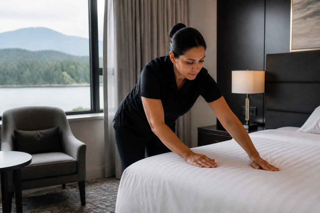 Room Attendant Jobs In Canada With Visa Sponsorship For Foreigners In 2026/2027: What It Pays & How to Get Hired