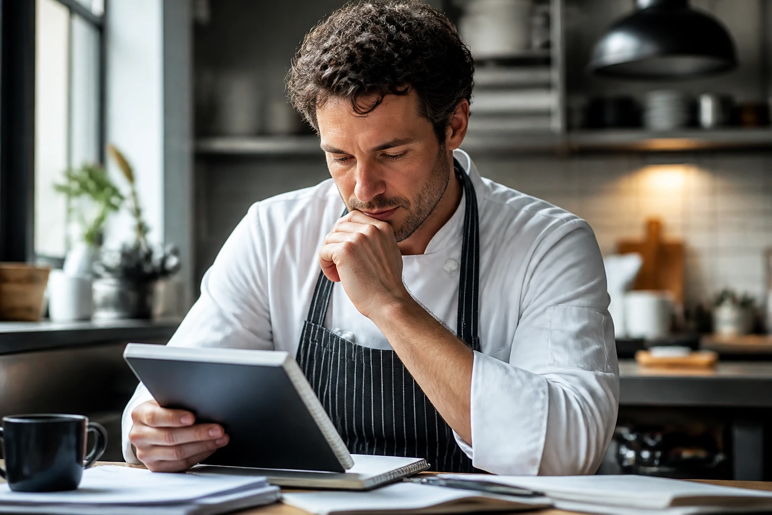 Chef planning budget and timelines in a planning space