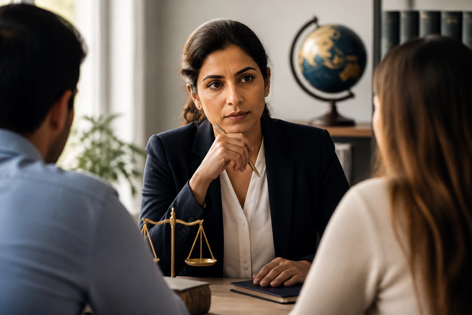 Portrait of immigration practitioner highlighting solicitor vs OISC adviser roles